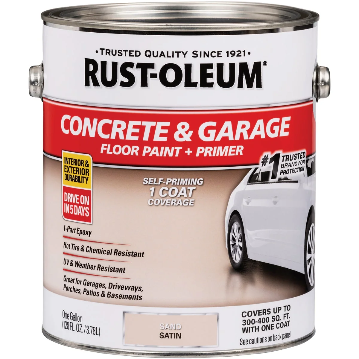 Selected Rust-Oleum Concrete Garage Floor Paint Primer 1 Gal. Sand Outstanding