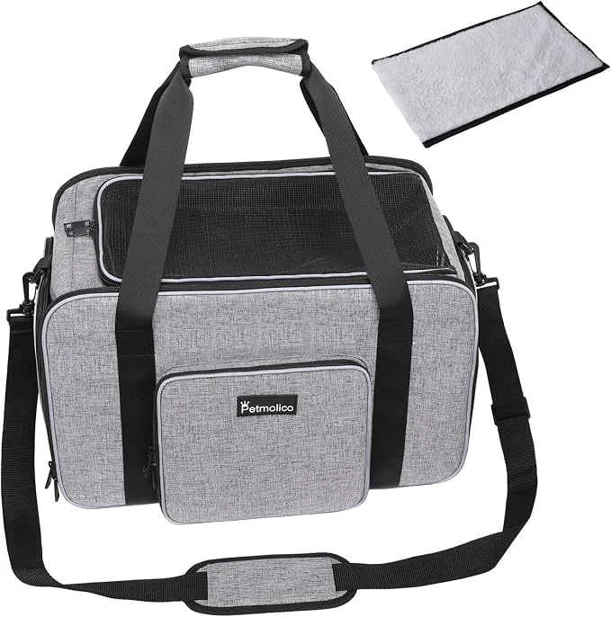 Superior Petmolico Cat Carrier Soft-Sided Pet Bag Premium
