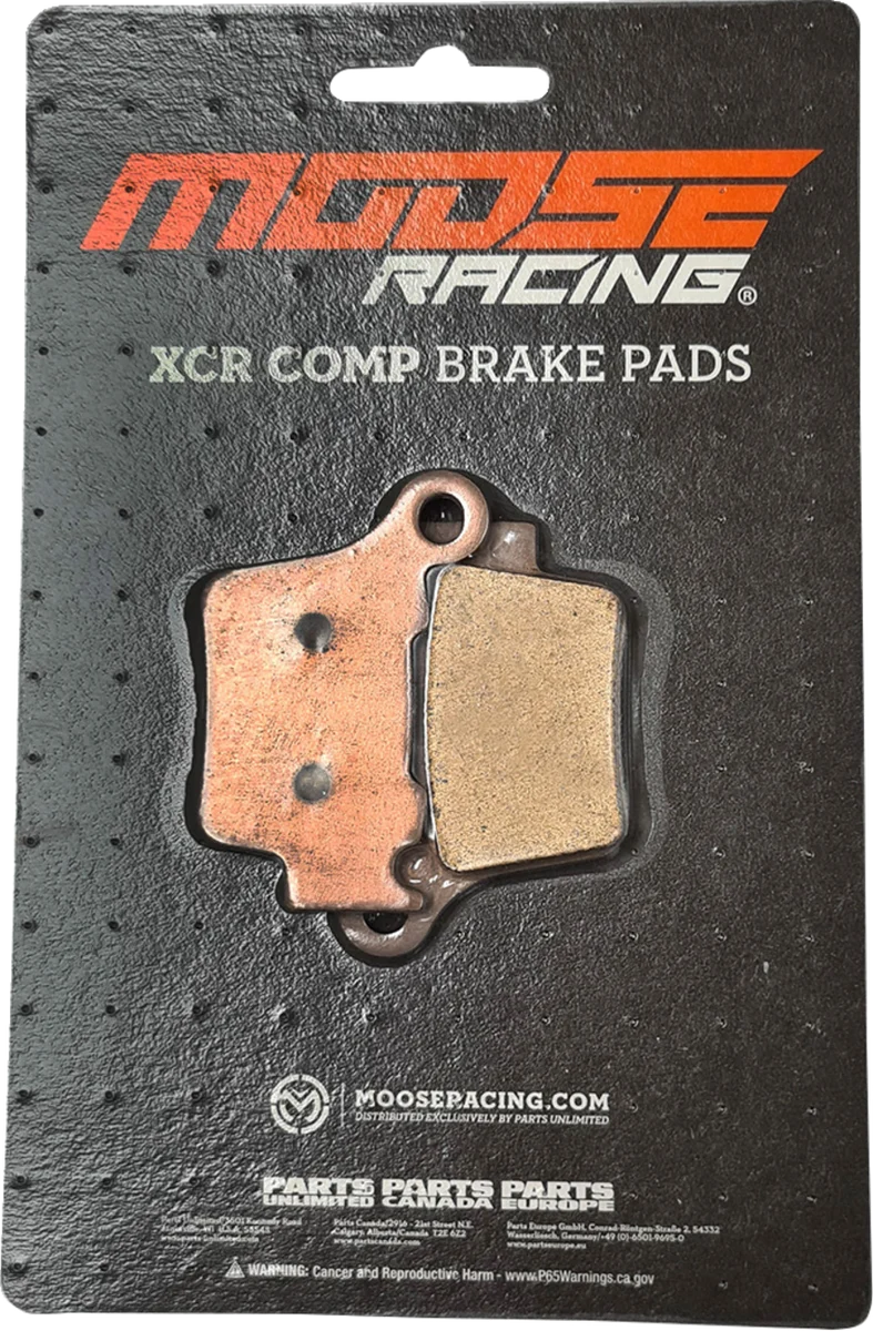 High-Grade MOOSE RACING XCR Brake Pads – Front M726-S47 Fine Crafted