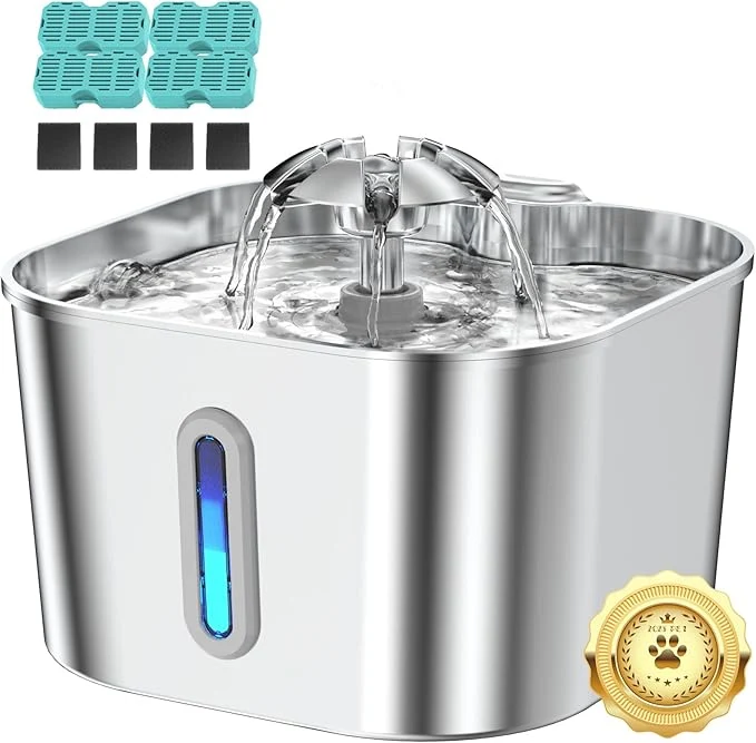 High-Grade Cat Water Fountain Stainless Steel Selected