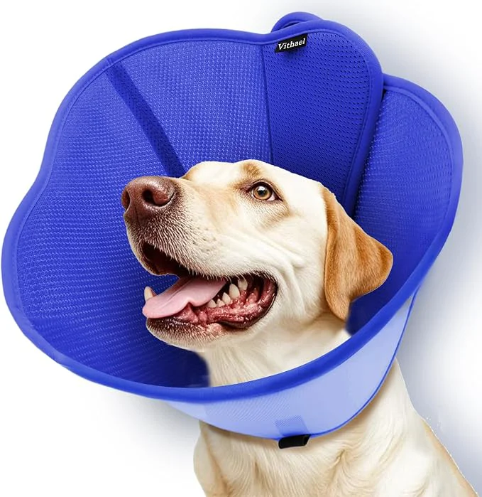 World-Class Upgraded Dog Cone Collar for Large Medium Dogs Soft Dog Cone Optimized