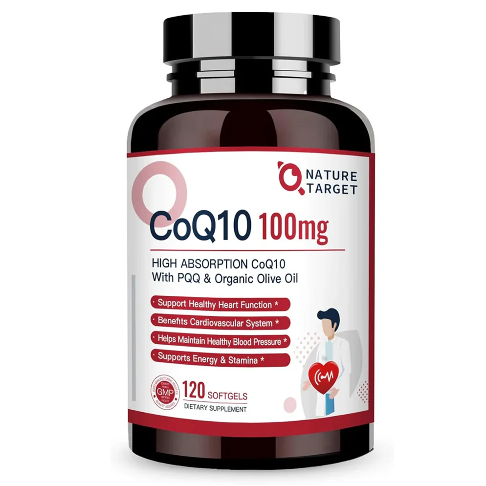 CoQ10 100mg PQQ 10mg Soy Lecithin 30mg Organic Olive Oil 120 Softgels Modern