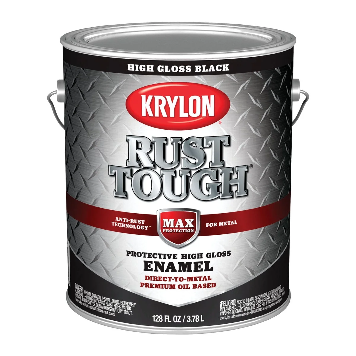 Premium Valspar Anti-Rust Oil-Based Gloss Armor Rust Control Enamel Black 1 Gal. Professional