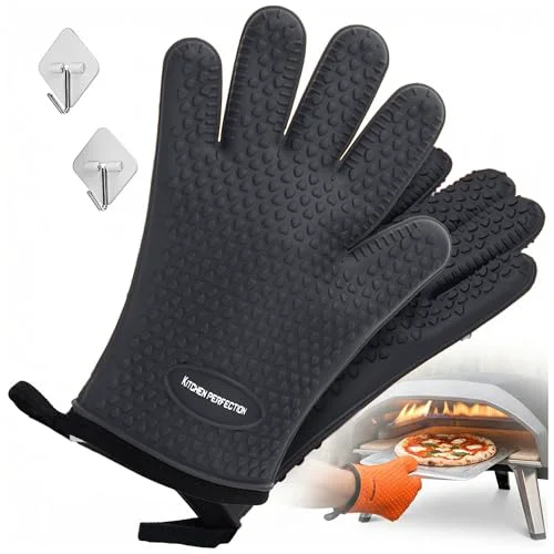 Artisan Silicone Pizza Oven Gloves Green