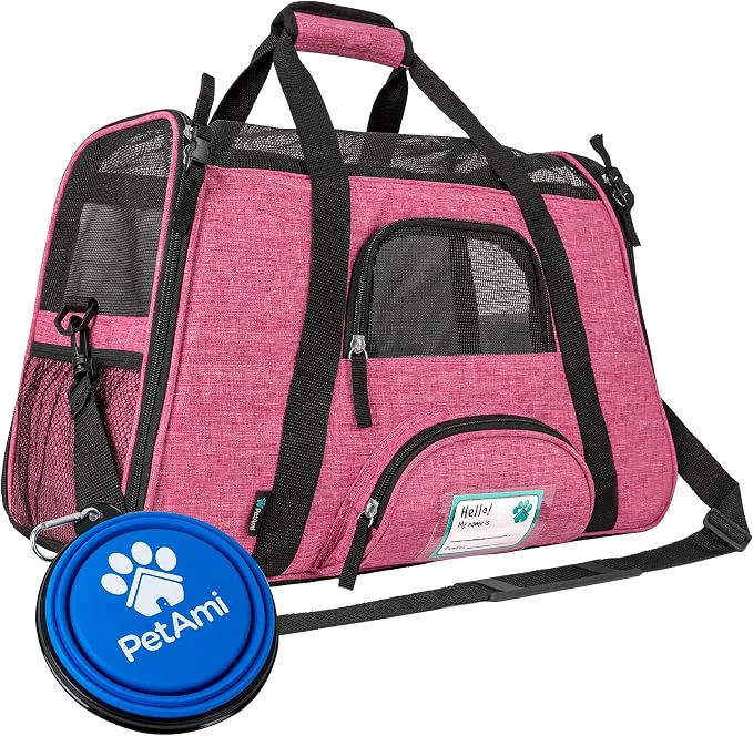 Solid PetAmi Airline Pet Carrier Durable