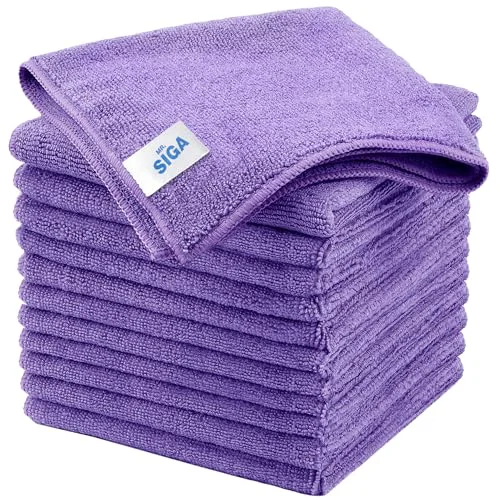 Superior Microfiber Cleaning Cloths 12 Count Elegant