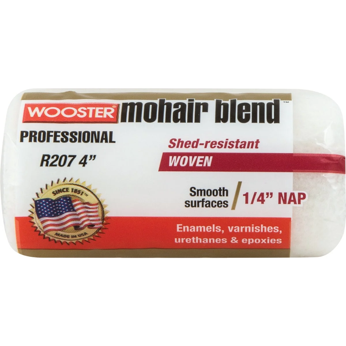 Carefully Designed Wooster Mohair Blend 4 In. x 1 4 In. Woven Fabric Roller Cover High-Quality