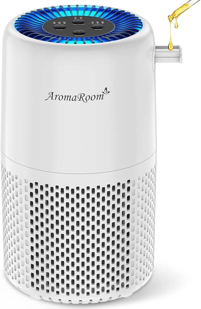 Effective Air Purifier for Home Bedroom AromaRoom H13 HEPA Air Filter For Smoke Pollen Safe