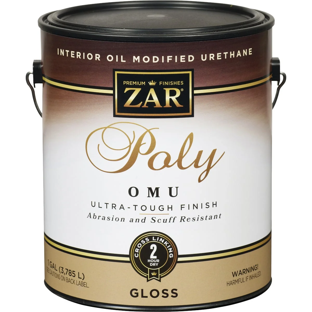 Flexible ZAR Gloss Ultra Max Interior Polyurethane 1 Gal. Unique