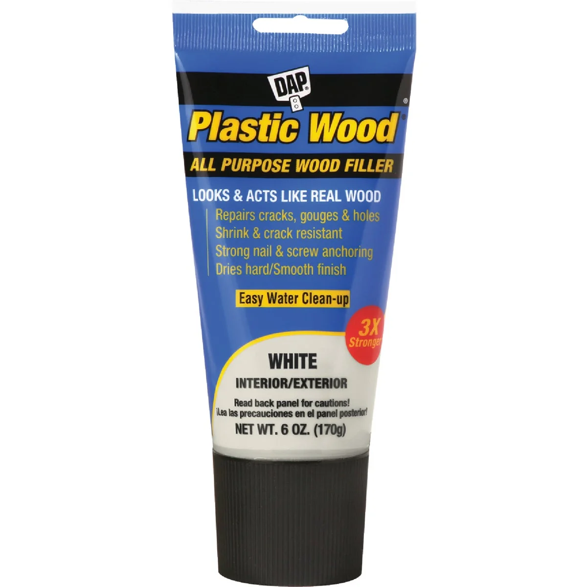 Breathable Dap Plastic Wood 6 Oz. White All Purpose Wood Filler Responsible