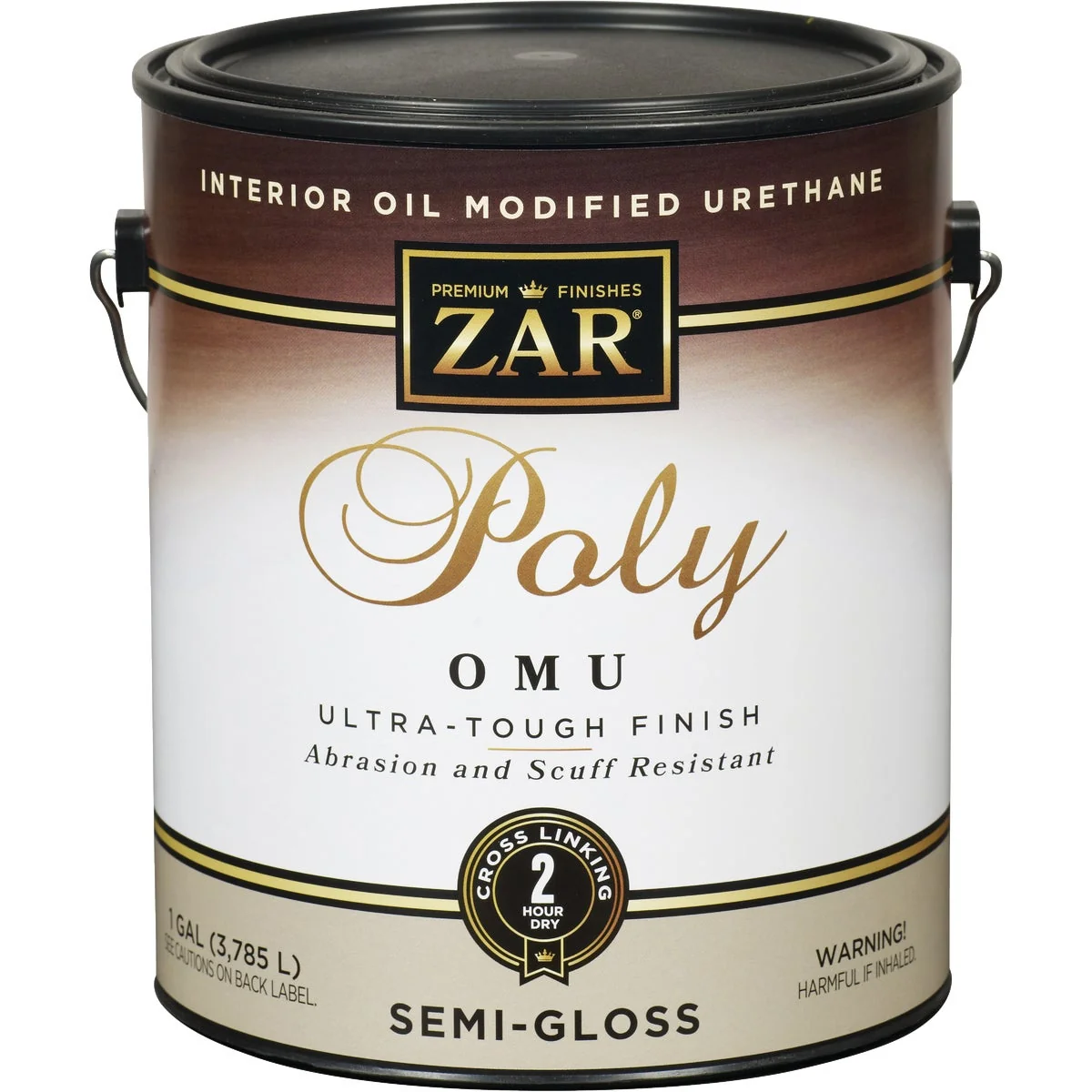 Fine Crafted ZAR Semi-Gloss Ultra Max Interior Polyurethane 1 Gal. Innovative