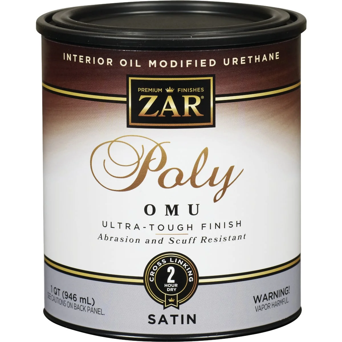 Stylish ZAR Satin Ultra Max Interior Polyurethane 1 Qt. Eco-Friendly