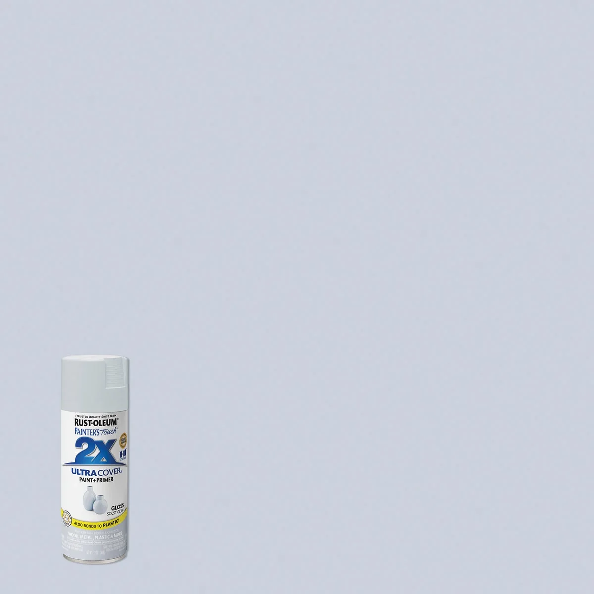 Unique Rust-Oleum Painter’s Touch 2X Ultra Cover 12 Oz. Gloss Paint Primer Spray Paint Solstice Blue Official