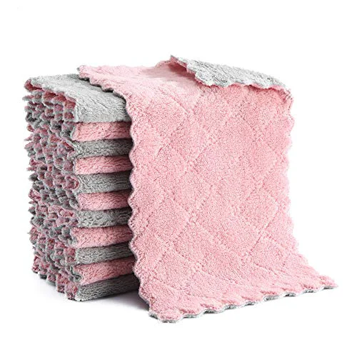Healthy Microfiber Cleaning Cloth 12 Count Top-Quality