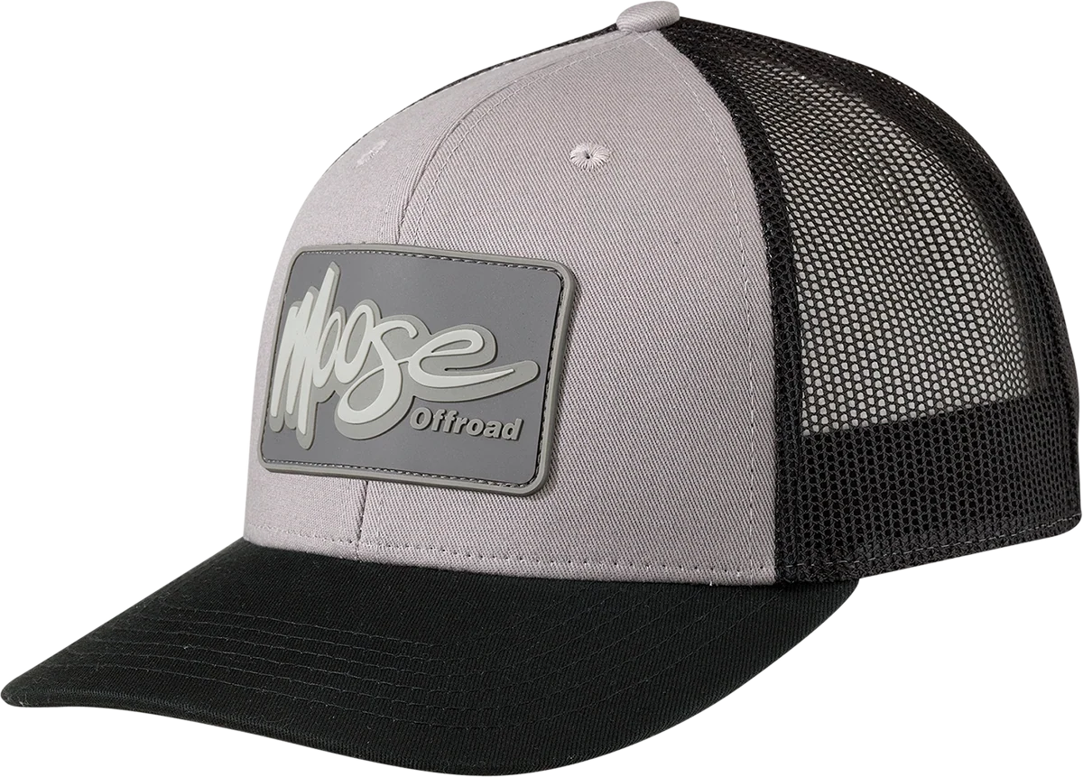 Authentic MOOSE RACING Moose Off-Road Hat – Gray – One Size 2501-3816 Premium Material