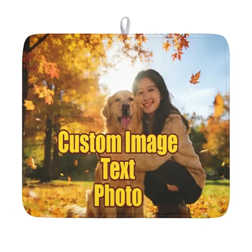 Genuine Personalized Dish Drying Mat for Kitchen Counter Selected