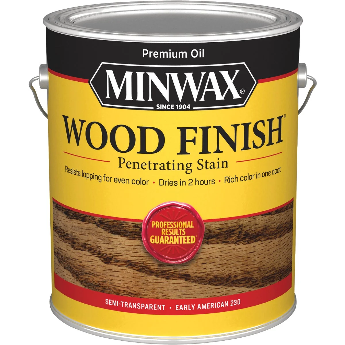 Selected Minwax Wood Finish Penetrating Stain Early American 1 Gal. Artisan