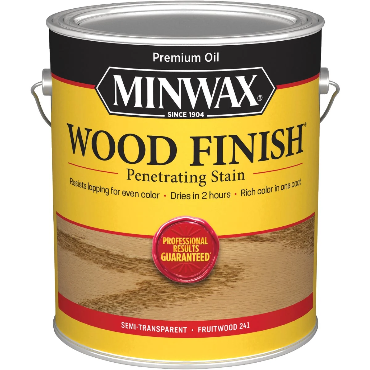 Easy-to-Use Minwax Wood Finish Penetrating Stain Fruitwood 1 Gal. Convenient