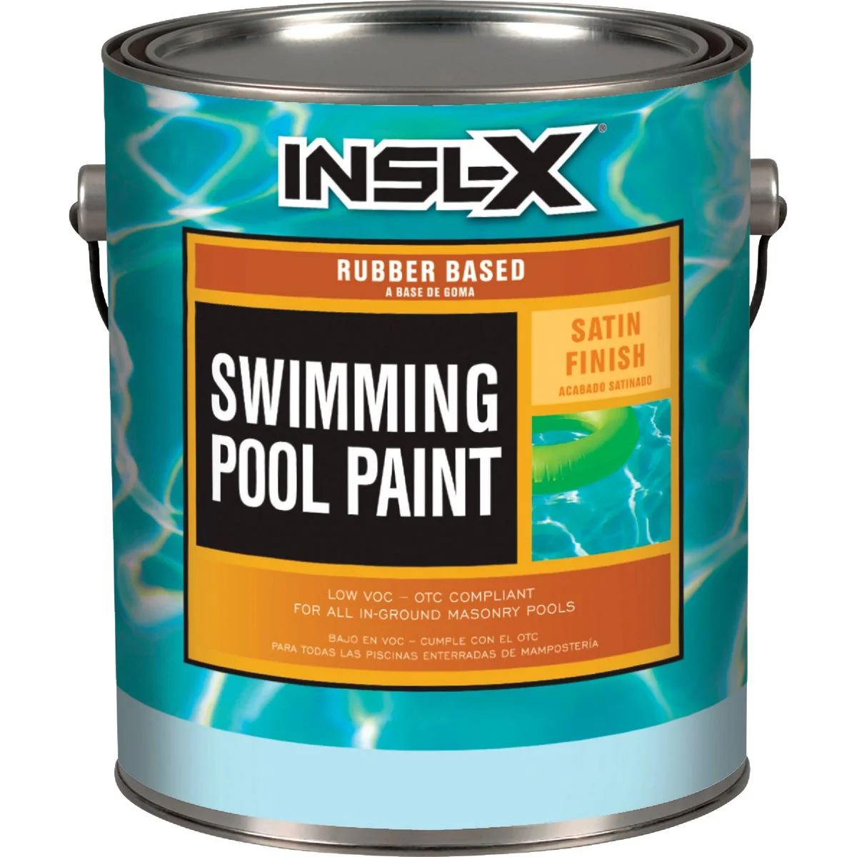 Quality Insl-X 1 Gal. Royal Blue Satin Rubber Based Pool Paint Unique