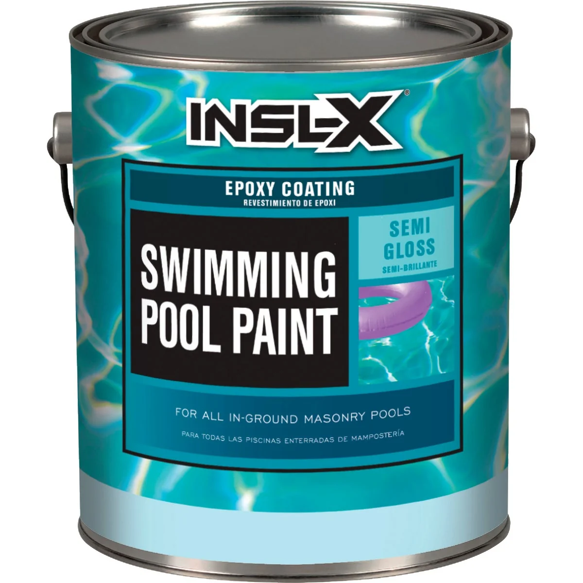 Classic Insl-X Royal Blue Semi-Gloss 2-Part Epoxy Pool Paint Top-Quality