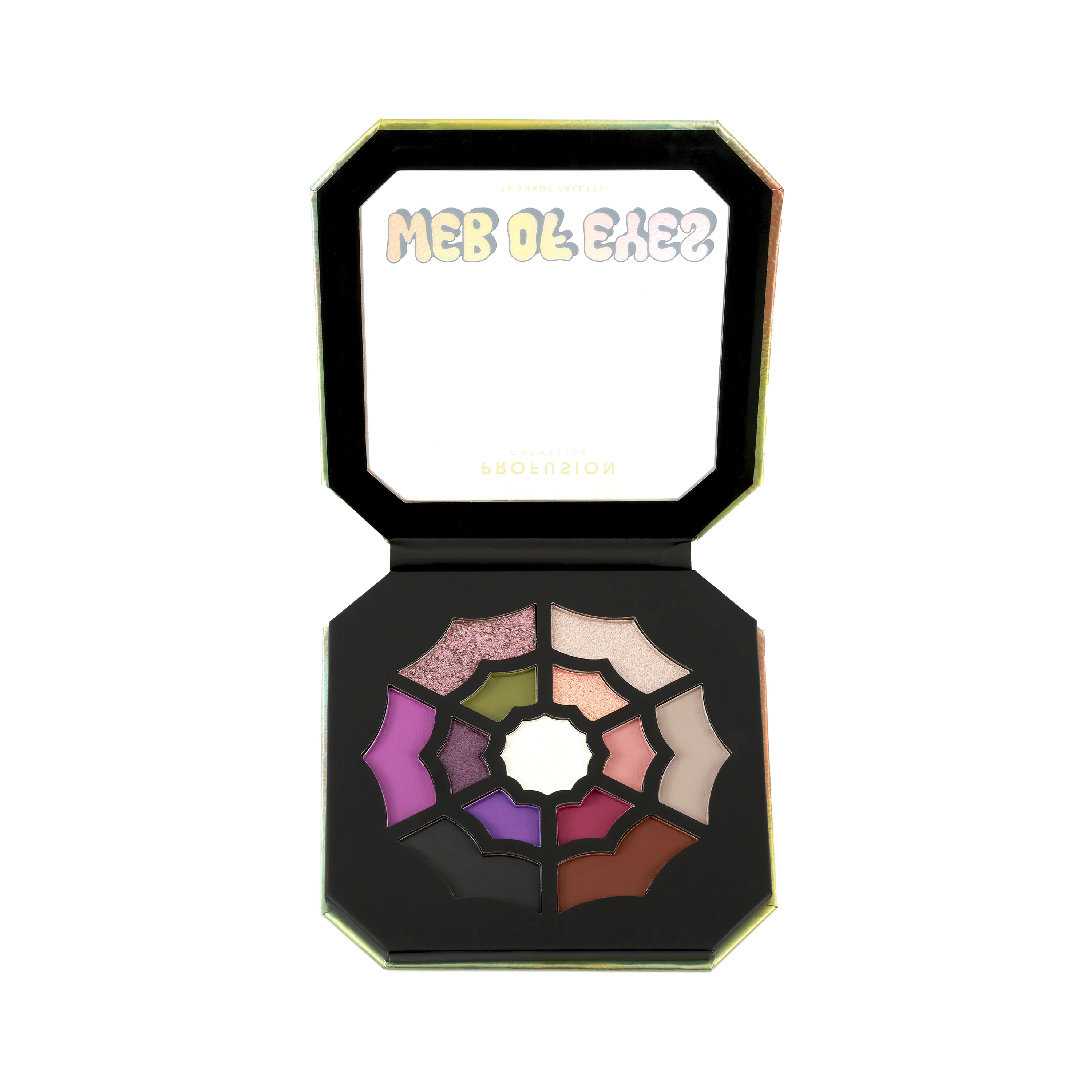 Long-Lasting Monster Bash Web of Eyes 13 Shade Palette Stylish