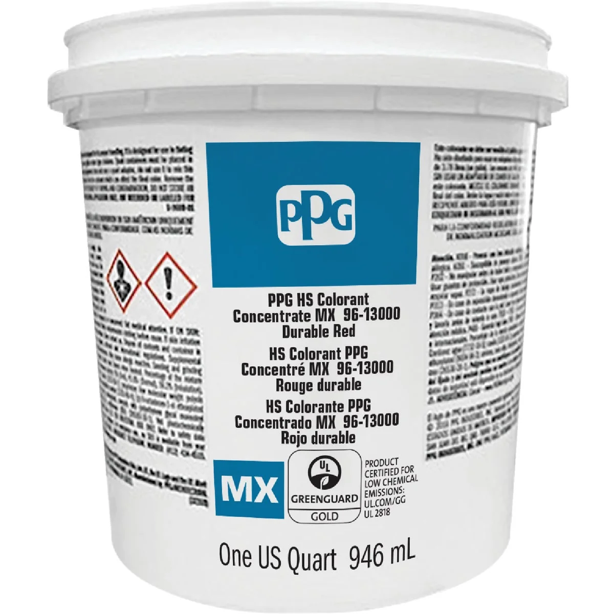 Stylish Glidden Next Gen 1 Qt. Durable Red Paint Colorant Solid
