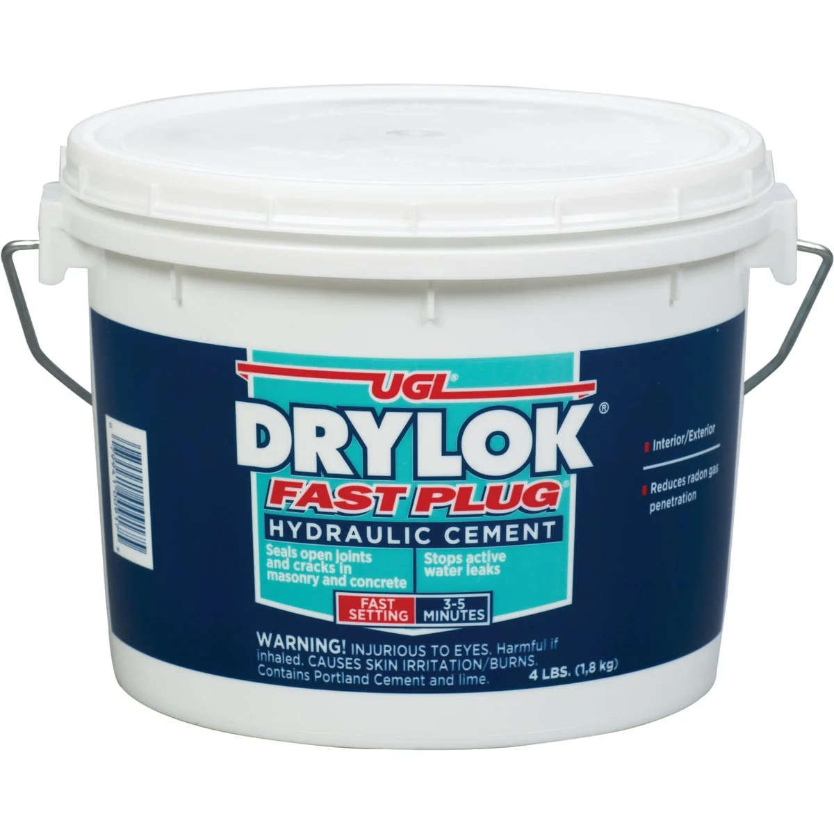 Convenient Drylok Fast Plug 4 Lb. Pail Hydraulic Cement Excellent