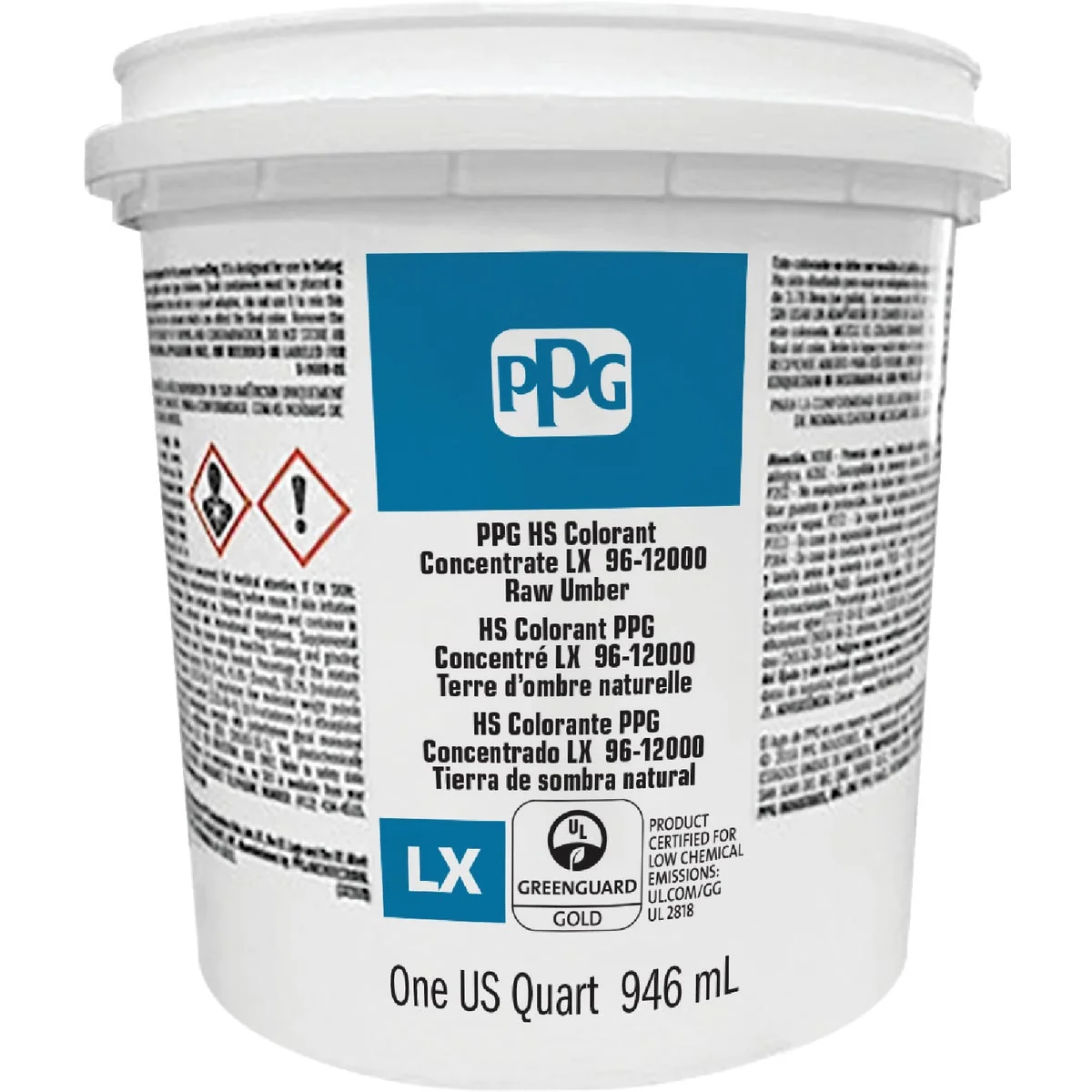 Clean Glidden Next Gen 1 Qt. Raw Umber Paint Colorant Pure