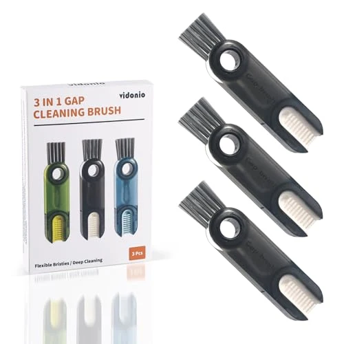 3 in 1 Cup Lid Gap Cleaning Brush Set Fine