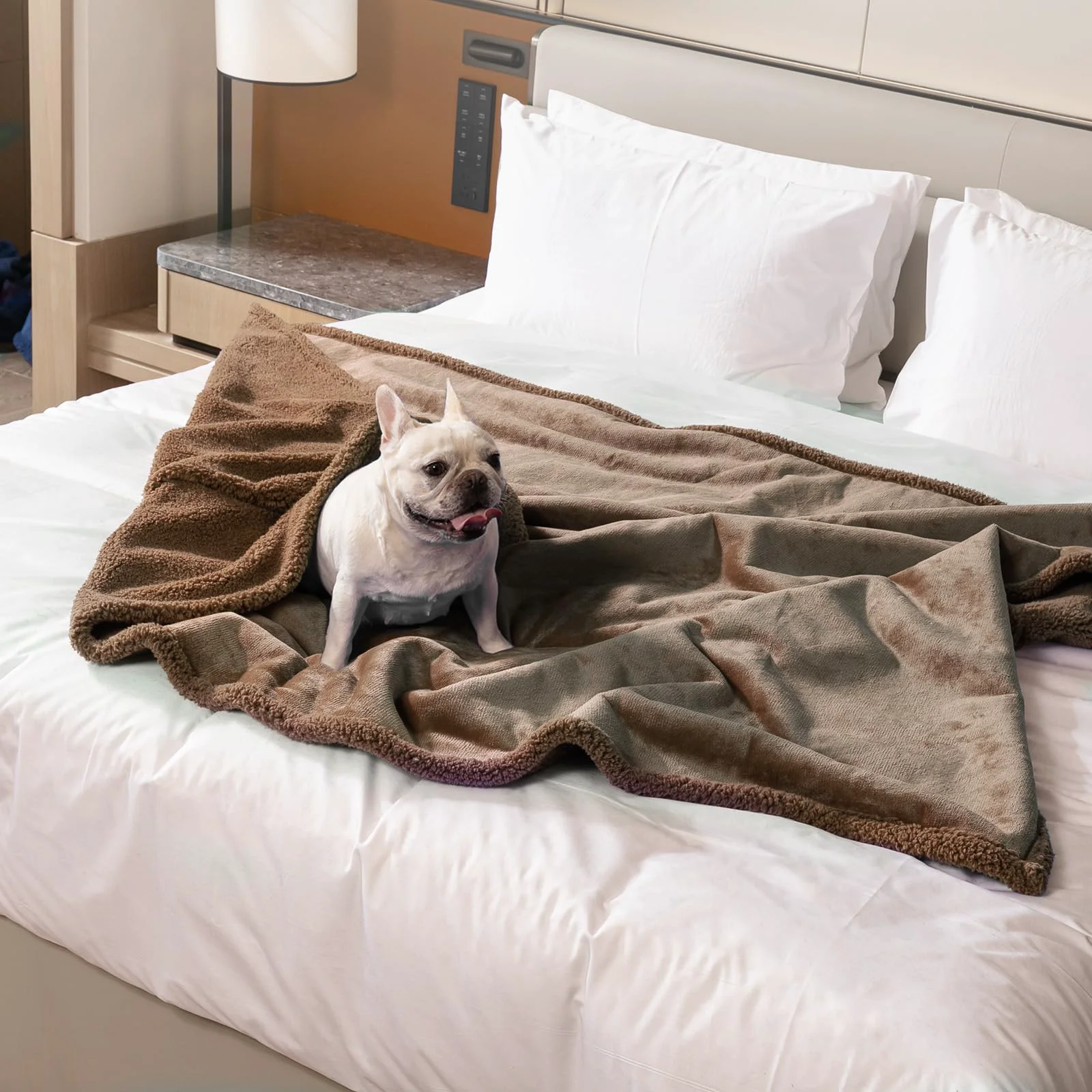 Powerful Maidewow Waterproof Reversible Dog Blanket – Brown XL Leakproof Sofa Cover Original