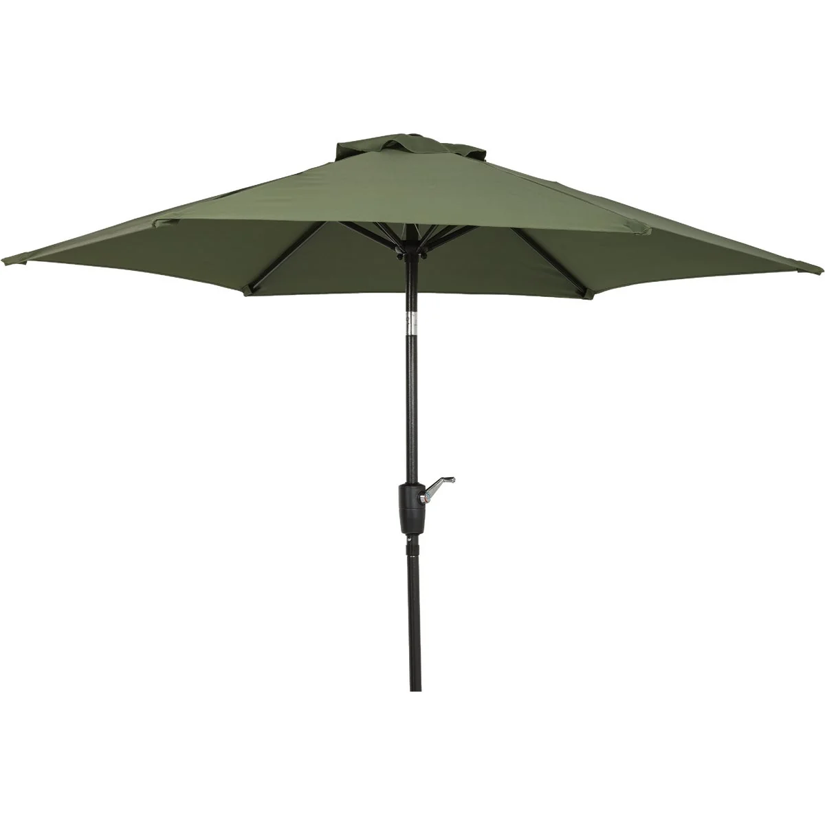 Premium Material Outdoor Expressions 7.5 Ft. Aluminum Tilt Crank Heather Green Patio Umbrella Long-Lasting