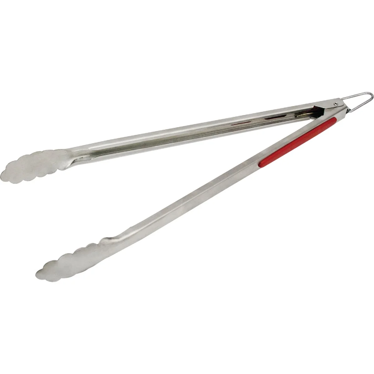 Luxury GrillPro 15 In. Stainless Steel Barbeque Tongs Natural