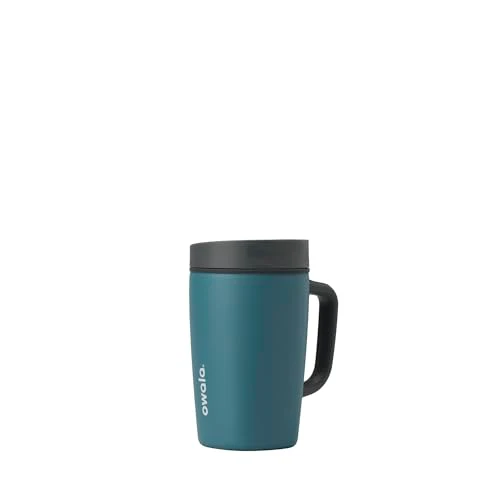 Easy-to-Use SmoothSip Slider Stainless Steel Insulated Travel Mug with Handle Sustainable