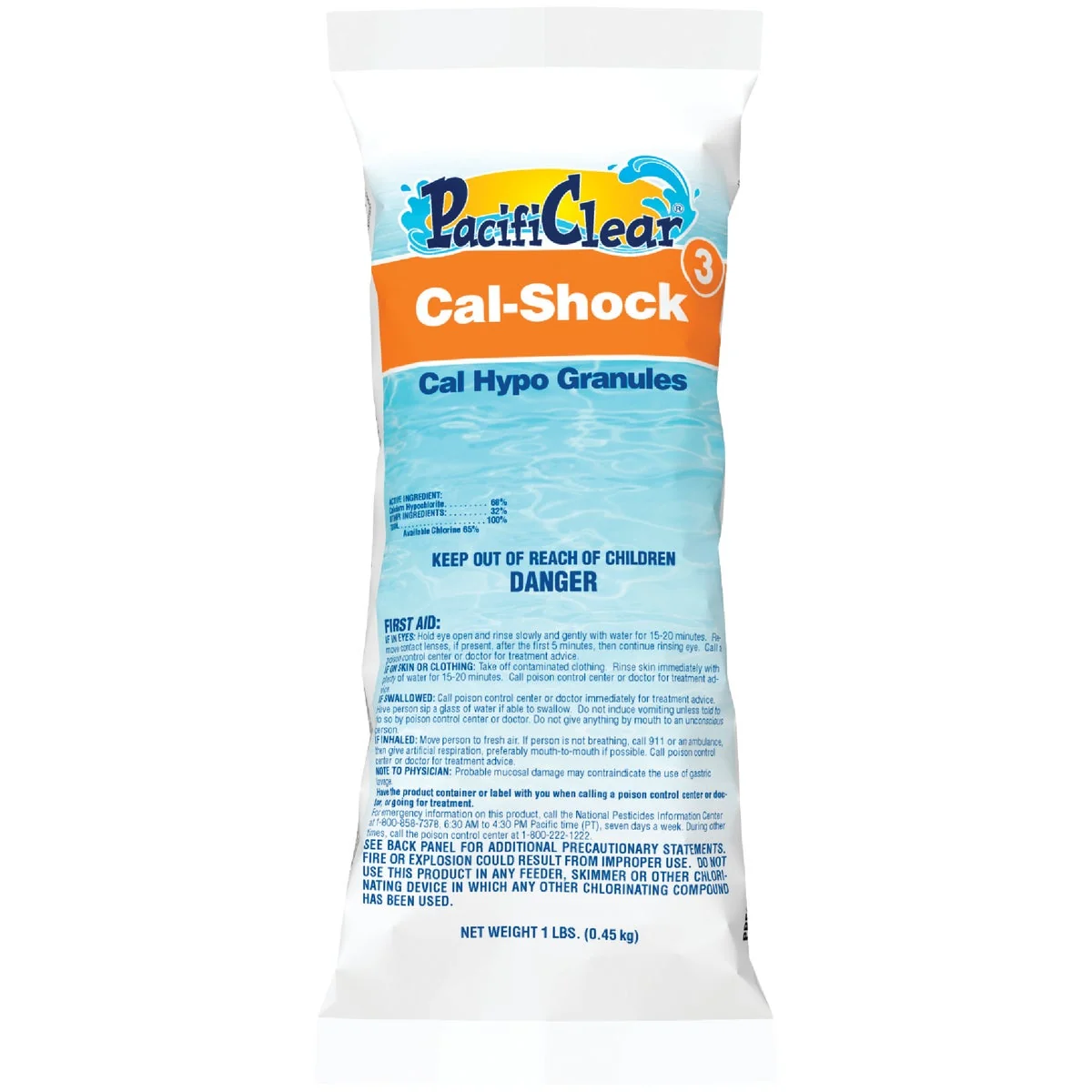 Crafted PacifiClear Cal-Shock 1 Lb. Granule Easy-to-Use