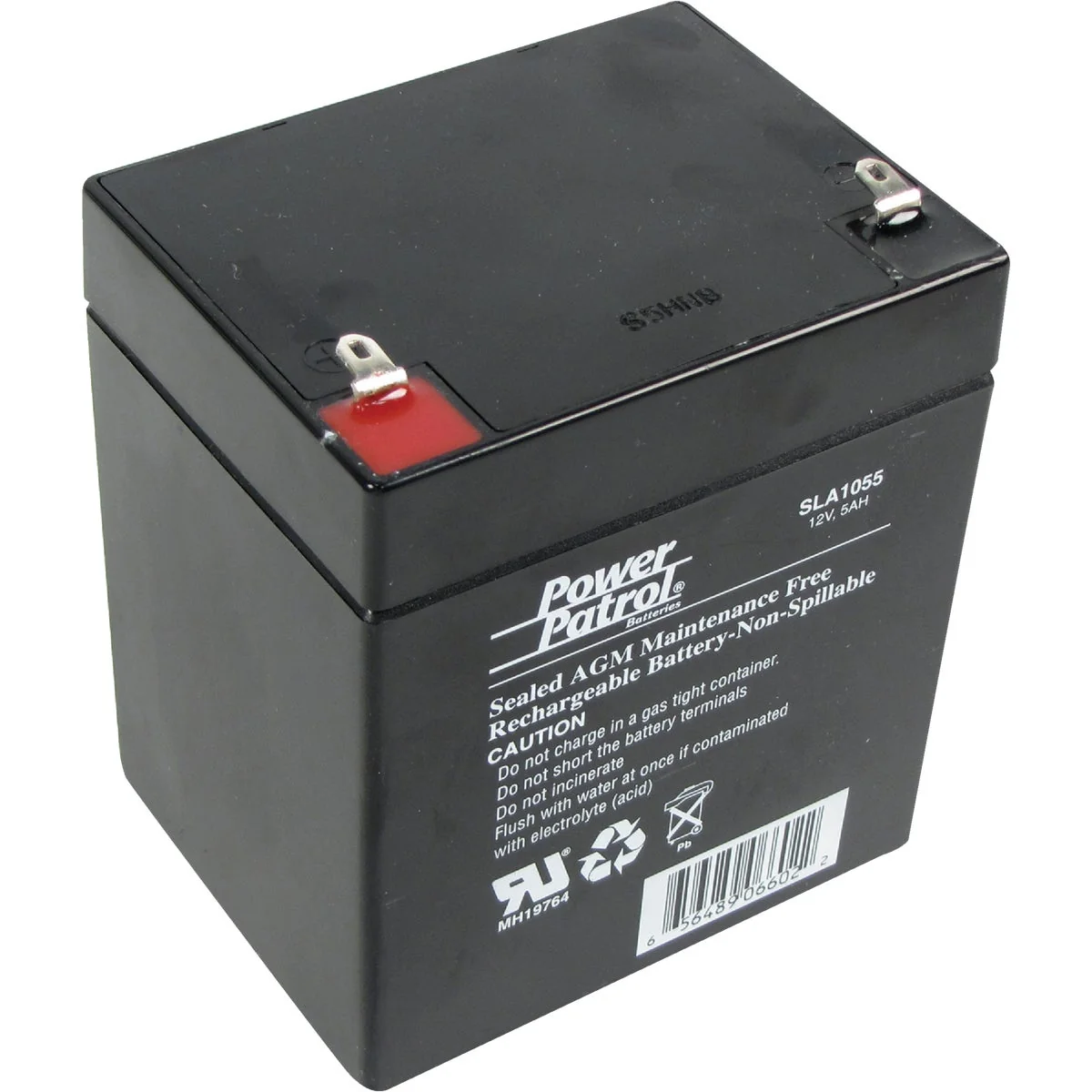 Next-Generation Interstate All Battery Power Patrol 12V 5A Security System Battery Functional