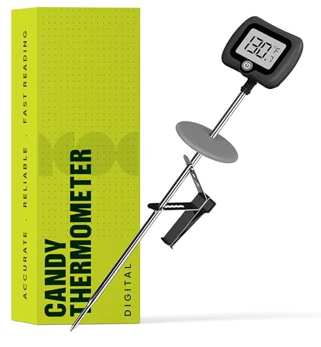 Elegant Digital Candy Thermometer with Pot Clip Innovative