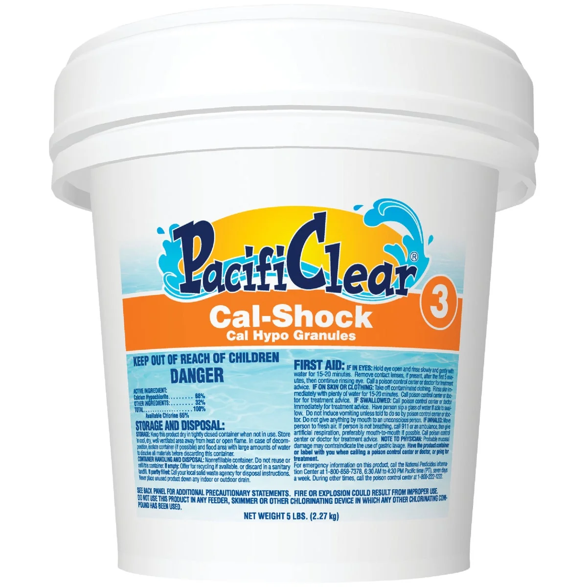 Detailed PacifiClear Cal-Shock 5 Lb. Granule Carefully Designed