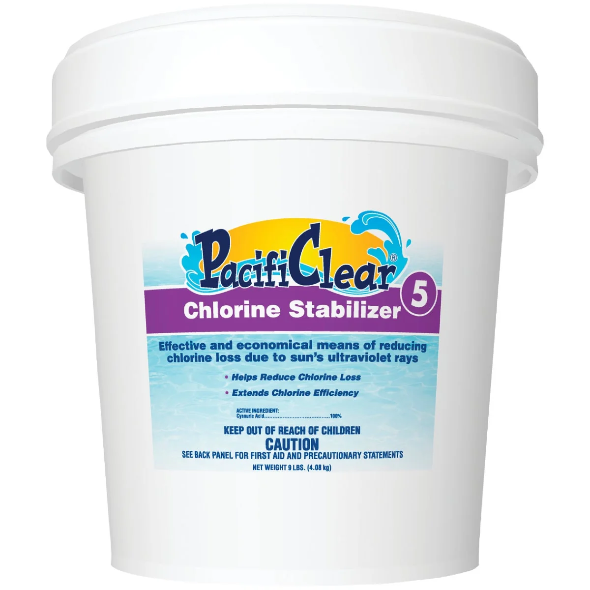 Flexible PacifiClear 9 Lb. Chlorine Stabilizer Granule Artisan