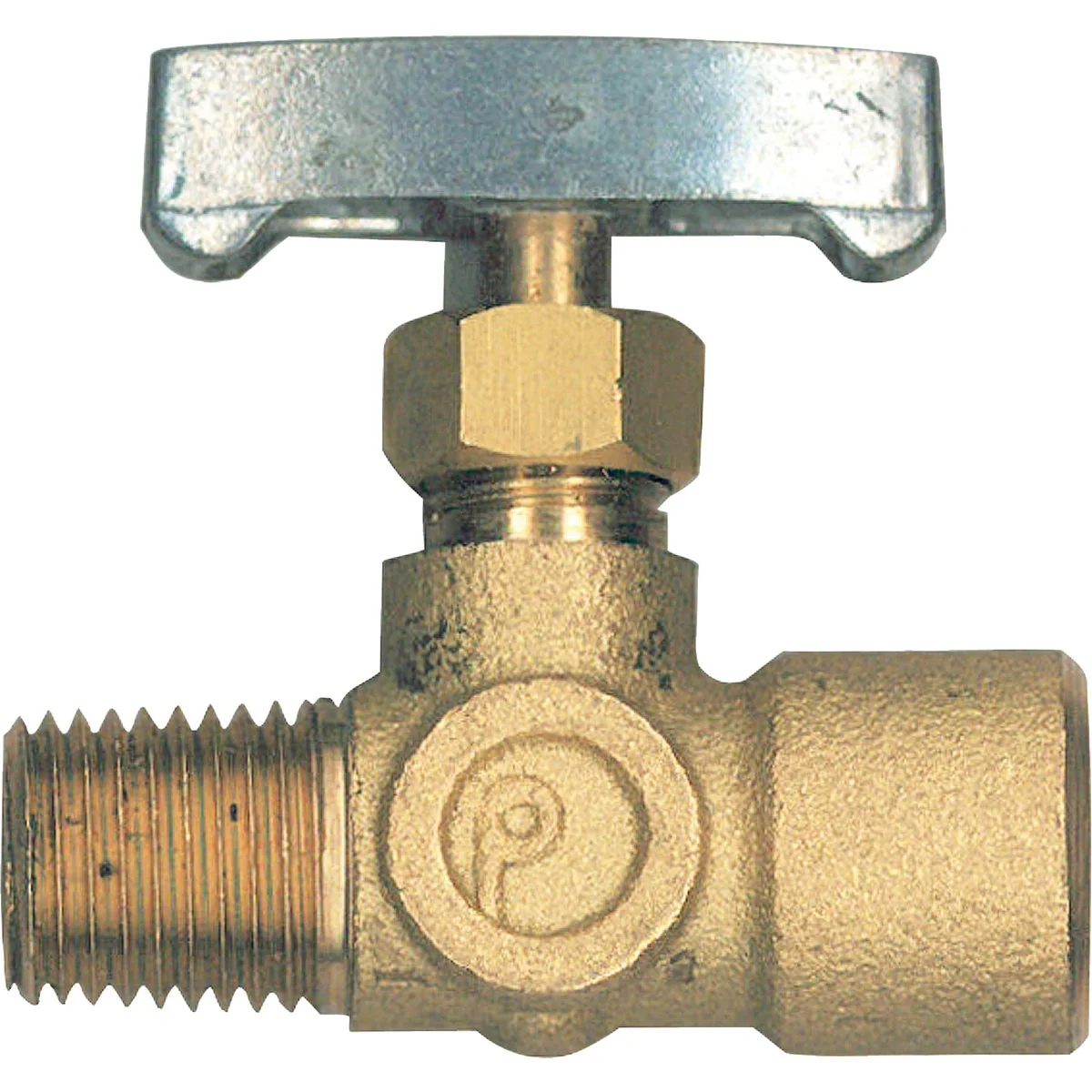 Crafted Bayou Classic 1 4 In. x 1 4 In. Brass Adjustable Gas Regulator Organic