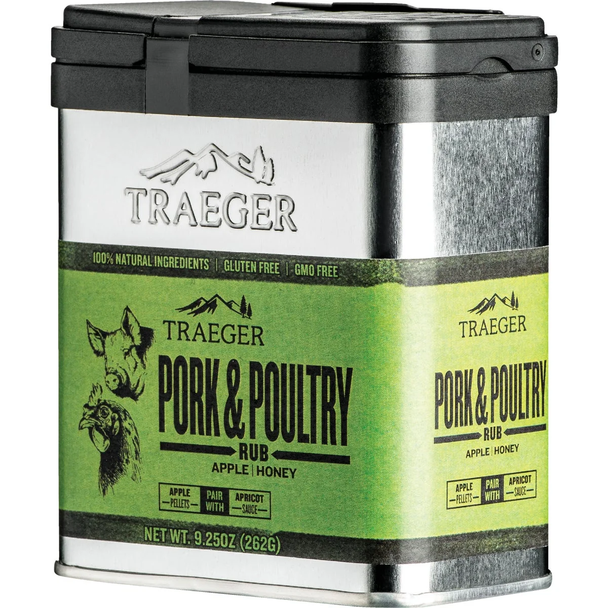 Professional Traeger 9.25 Oz. Apple Honey Flavor Pork Poultry Rub Authentic
