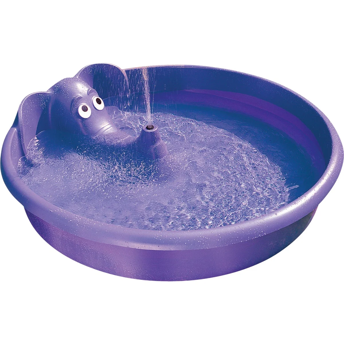 Optimized H2O 12 In. D. x 60 In. Dia. Purple Polyethylene Elephant Spray Pool Fast