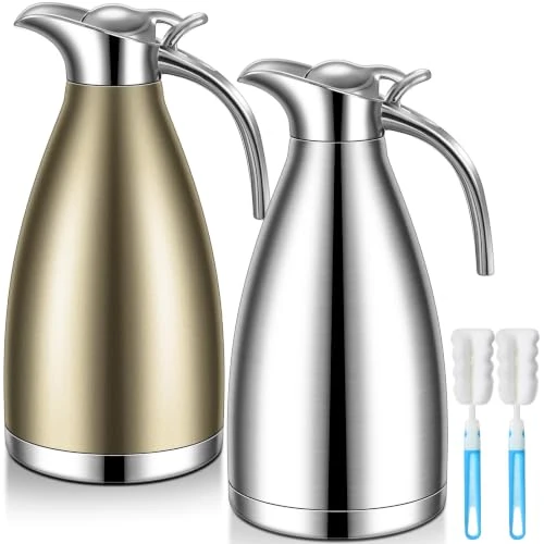 Advanced 2 Pcs 68oz Thermal Coffee Carafe 2 Count Practical