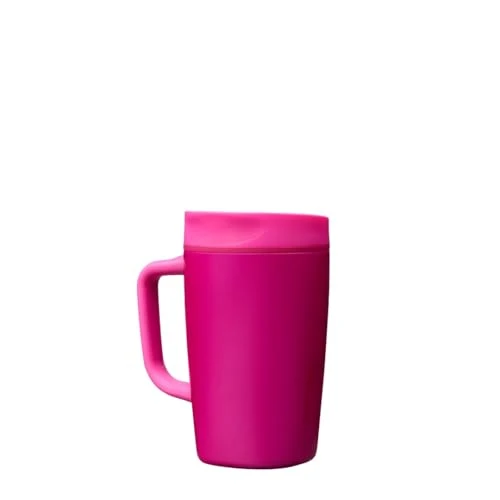 Practical SmoothSip Slider Stainless Steel Insulated Travel Mug with Handle Comfortable