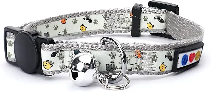 Authentic Pawtitas Glow in The Dark Cat Collar Original Design