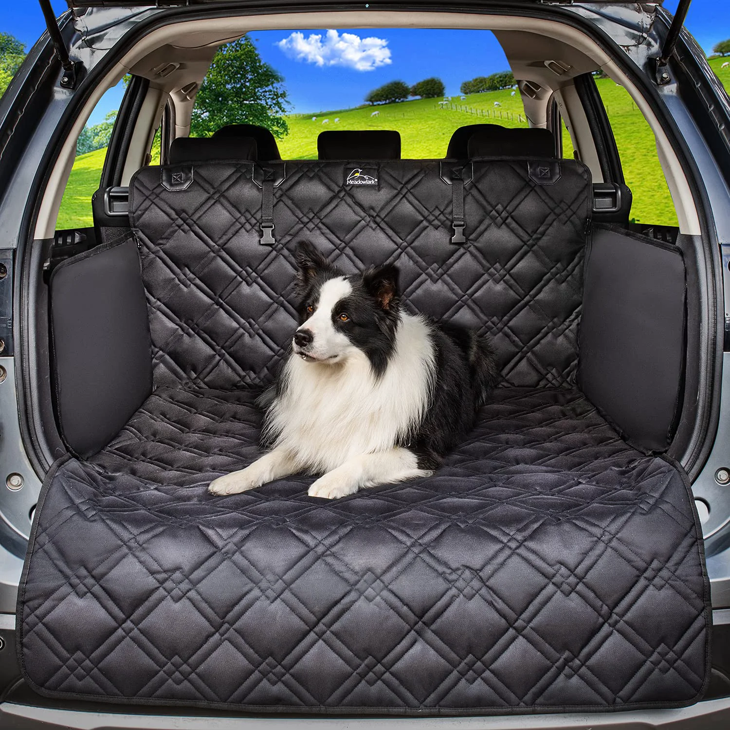 Consistent Meadowlark SUV Cargo Liner Dog Seat Covers – Double Stitched Extra Padded Water-Repellent Proven