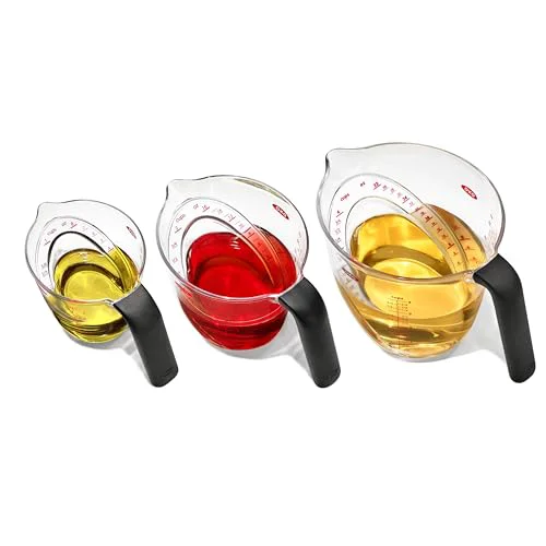 Eco-Friendly Good Grips Angled Measuring Cups with Markings Contemporary