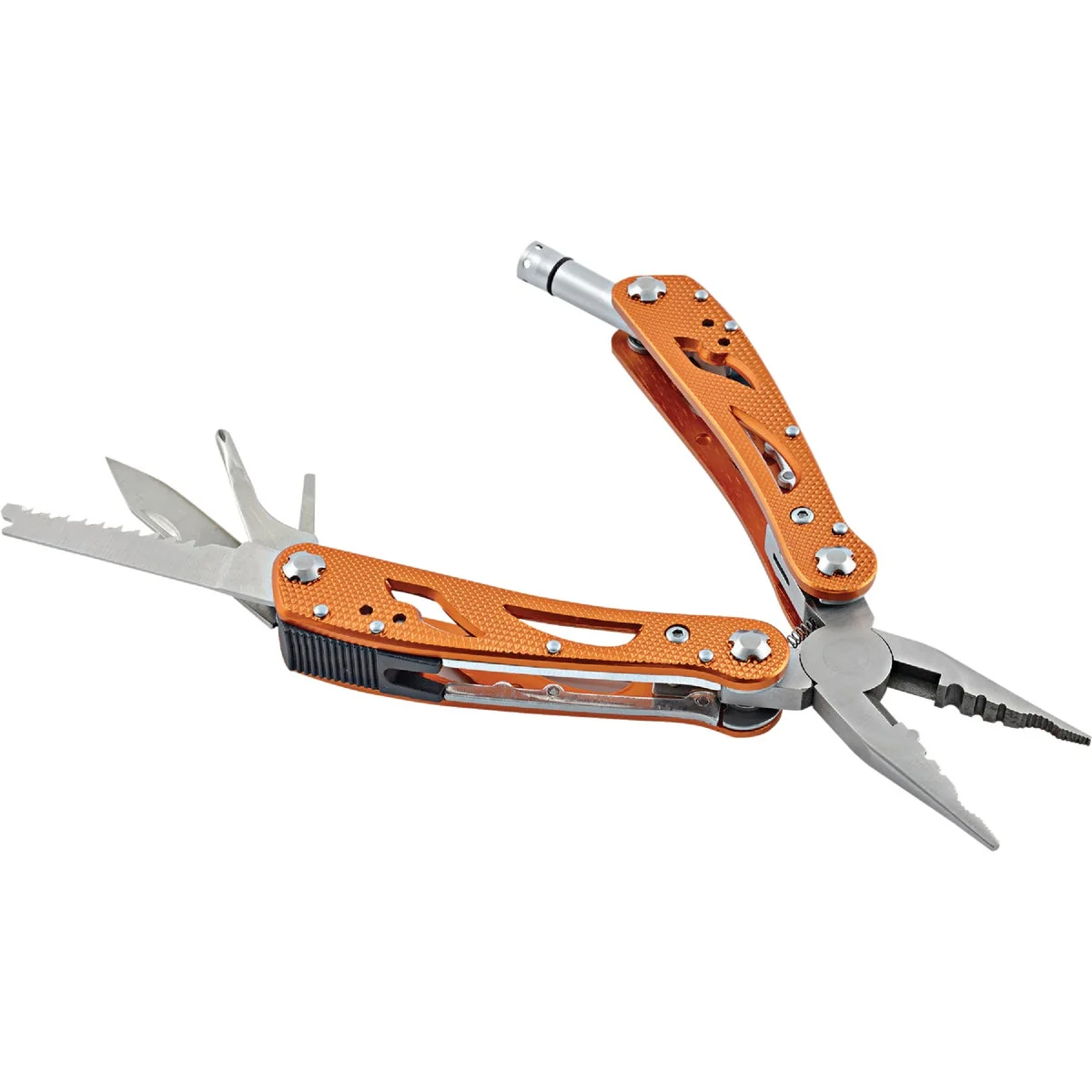 Organic South Bend 7-Tool 7 In. Anodized Aluminum Multi-Function Fishing Pliers Next-Generation