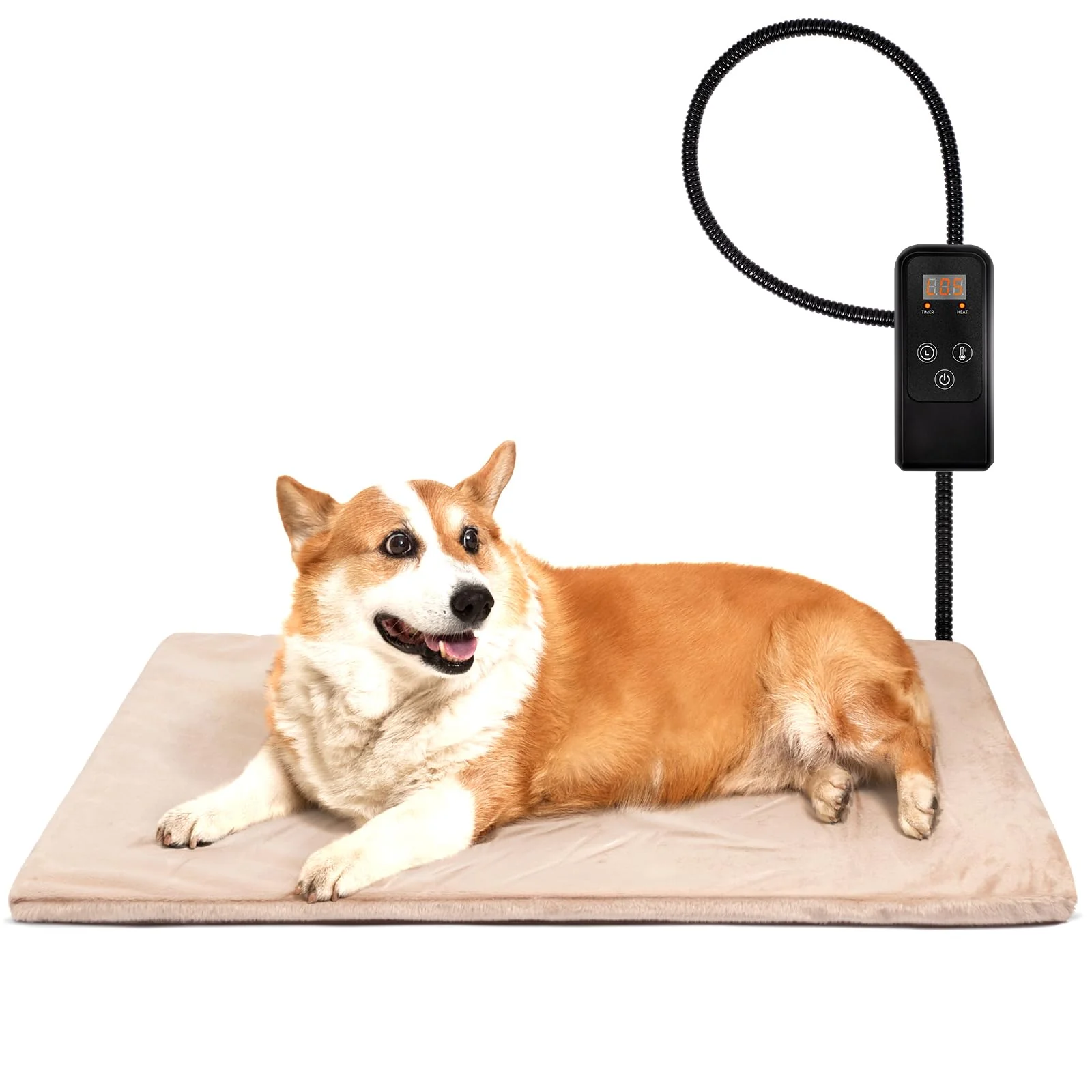 Healthy Niubya Pet Heating Pad for Dogs Cats Adjustable Temperature Waterproof 24×18 Bed Proven