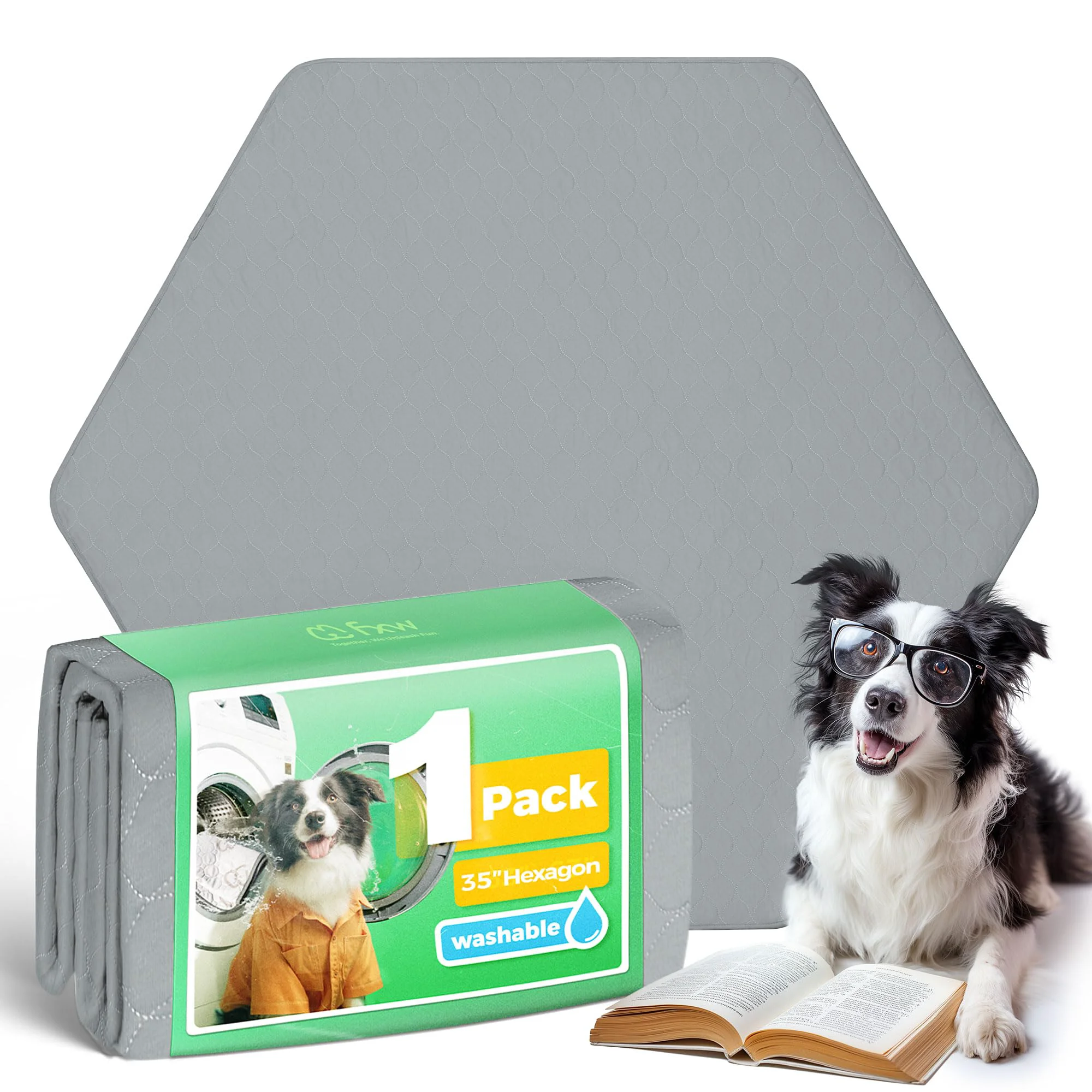 First-Class FXW Washable Pee Pads for Dogs — Ultra-Absorbent Reusable for FXW Rollick Homeplus Playpens Verified