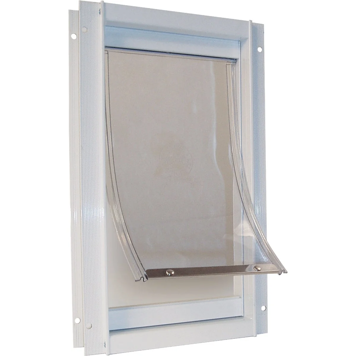 Fast I Pet 7 In. x 11-1 4 In. Medium Plastic White Pet Door First-Class